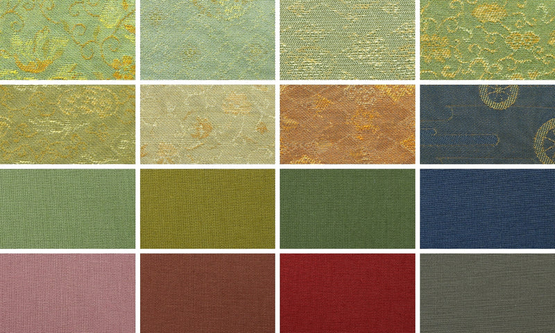 Stoffe und Farben