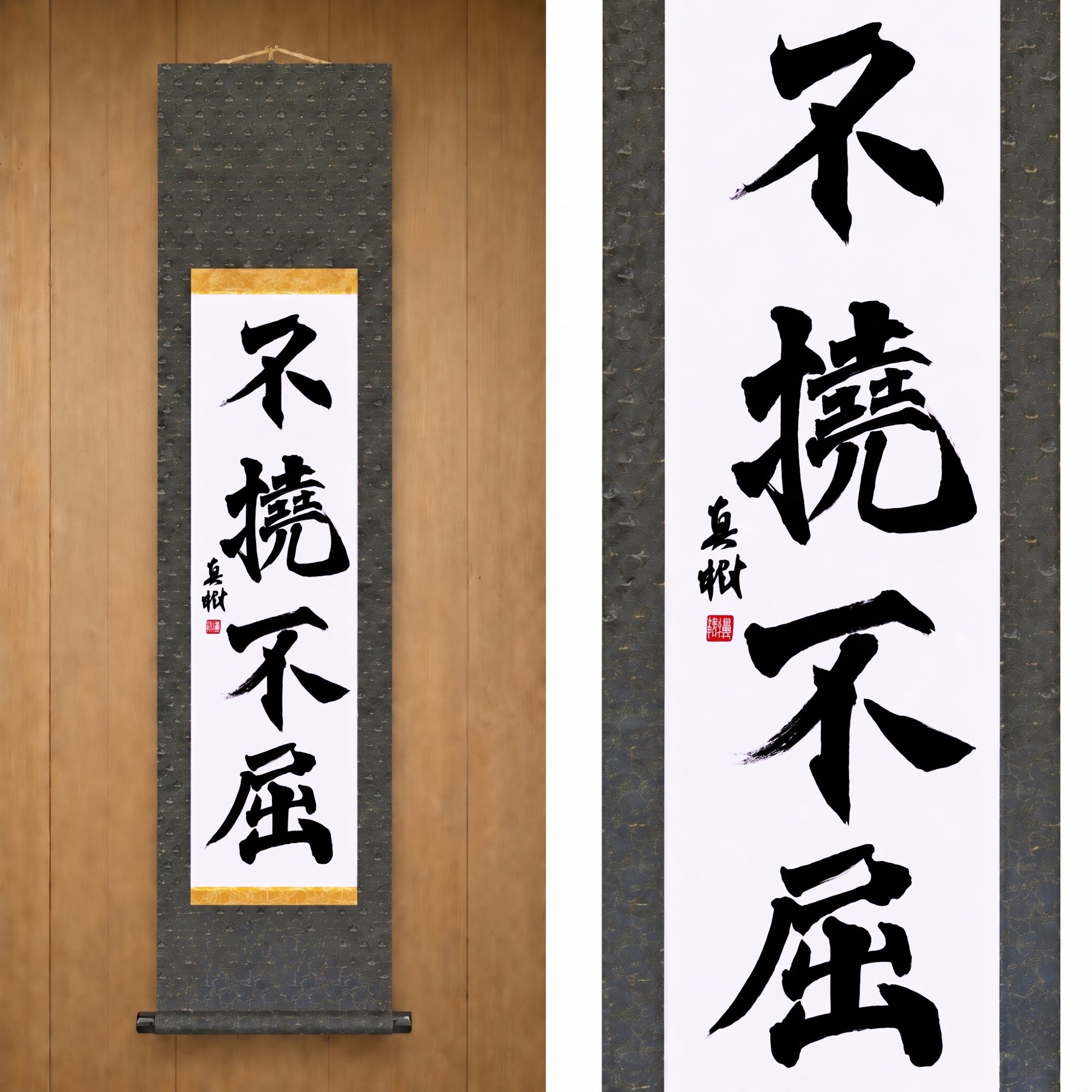Unerschütterlicher Wille — 不撓不屈 (Futō Fukutsu) von Maki 
